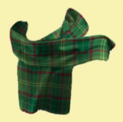 Armagh County Irish Tartan Lambswool Unisex Fringed Scarf