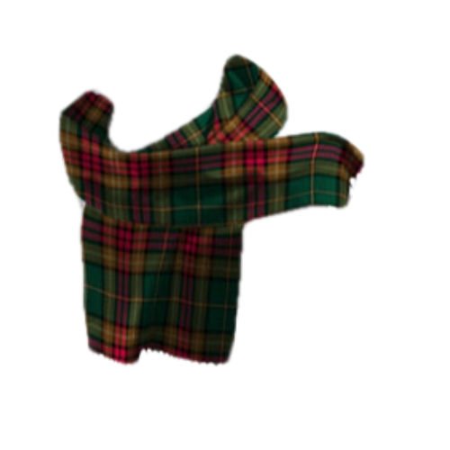 Image 1 of Cavan County Irish Tartan Lambswool Unisex Fringed Scarf