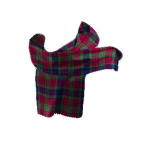 Image 1 of Clare County Irish Tartan Lambswool Unisex Fringed Scarf