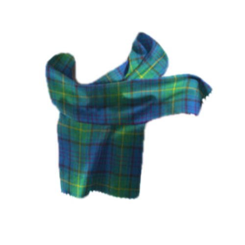 Image 1 of Donegal County Irish Tartan Lambswool Unisex Fringed Scarf