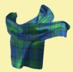 Donegal County Irish Tartan Lambswool Unisex Fringed Scarf