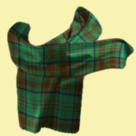 Image 0 of Dublin County Irish Tartan Lambswool Unisex Fringed Scarf