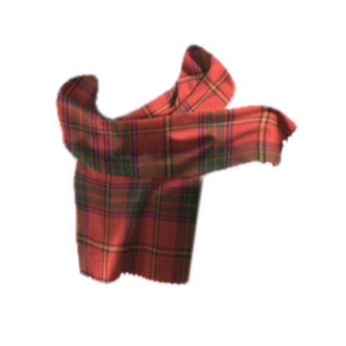 Image 1 of Galway County Irish Tartan Lambswool Unisex Fringed Scarf