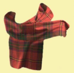 Galway County Irish Tartan Lambswool Unisex Fringed Scarf