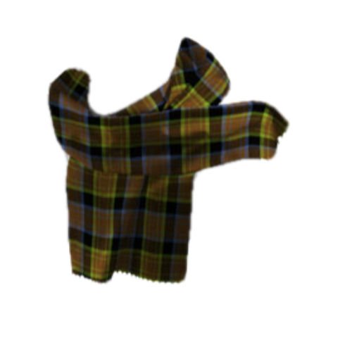 Image 1 of Laois County Irish Tartan Lambswool Unisex Fringed Scarf