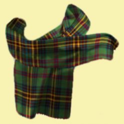 Limerick County Irish Tartan Lambswool Unisex Fringed Scarf