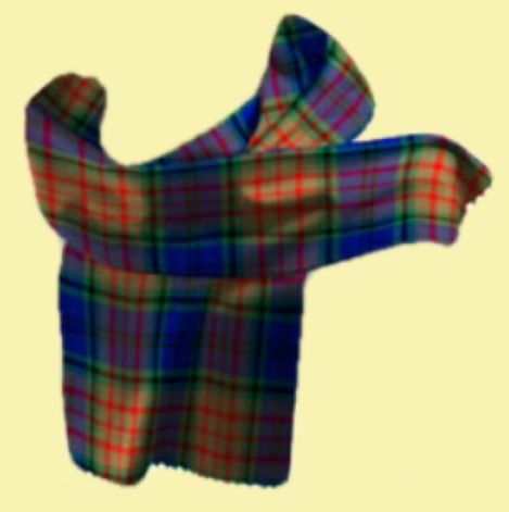Image 0 of Longford County Irish Tartan Lambswool Unisex Fringed Scarf