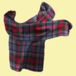 Louth County Irish Tartan Lambswool Unisex Fringed Scarf