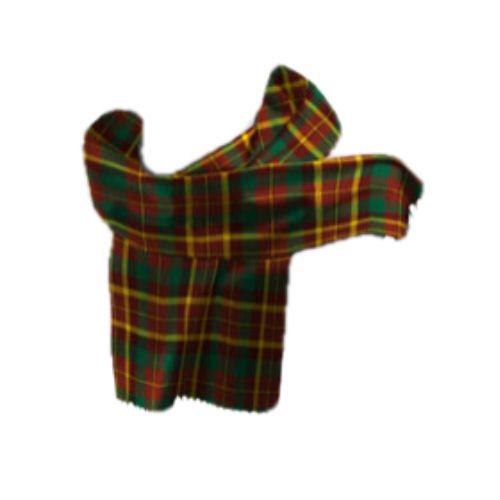 Image 1 of Monaghan County Irish Tartan Lambswool Unisex Fringed Scarf