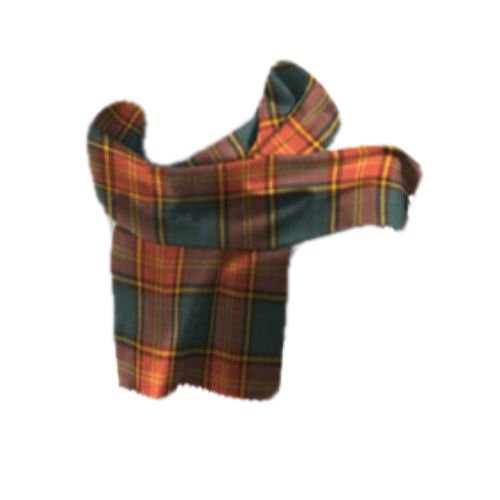 Image 1 of Roscommon County Irish Tartan Lambswool Unisex Fringed Scarf