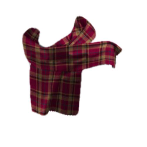 Image 1 of Tyrone County Irish Tartan Lambswool Unisex Fringed Scarf