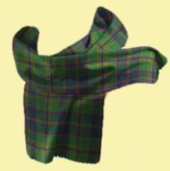 Westmeath County Irish Tartan Lambswool Unisex Fringed Scarf