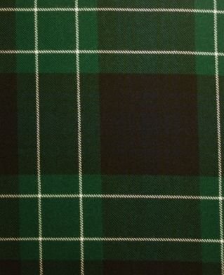 Image 1 of Abercrombie Modern 16oz Tartan Wool Fabric Heavyweight Swatch