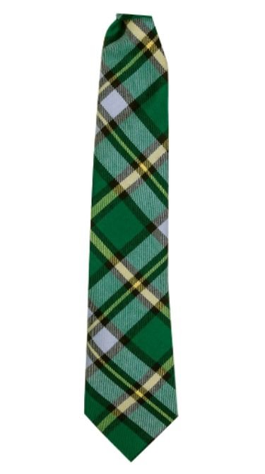 Image 3 of Cape Breton Canadian Tartan Lightweight Wool Straight Mens Neck Tie