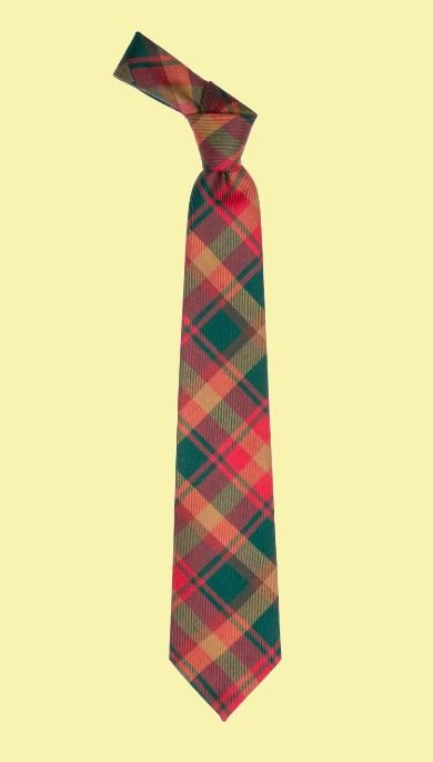Image 0 of Maple Leaf Canadian Tartan Lightweight Wool Straight Mens Neck Tie