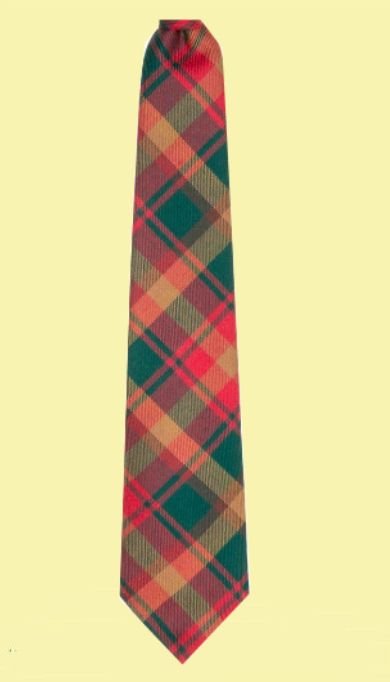 Image 2 of Maple Leaf Canadian Tartan Lightweight Wool Straight Mens Neck Tie