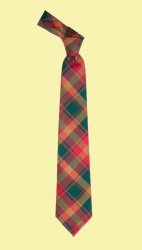Maple Leaf Canadian Tartan Lightweight Wool Straight Mens Neck Tie