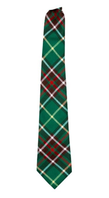 Image 3 of Newfoundland Canadian Tartan Lightweight Wool Straight Mens Neck Tie