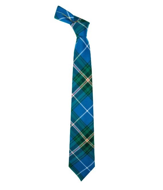 Image 1 of Nova Scotia Canadian Tartan Lightweight Wool Straight Mens Neck Tie