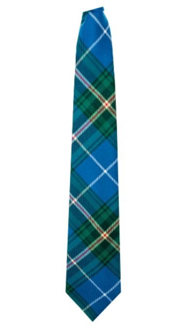 Image 3 of Nova Scotia Canadian Tartan Lightweight Wool Straight Mens Neck Tie