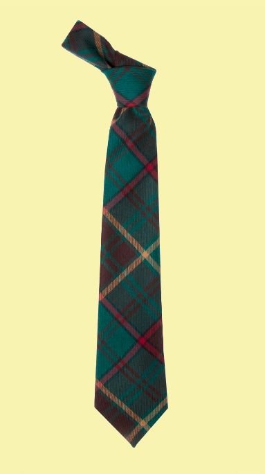Image 0 of Ontario Canadian Tartan Lightweight Wool Straight Mens Neck Tie