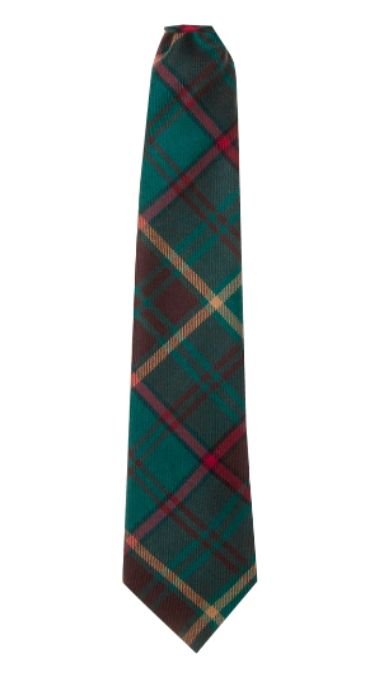 Image 3 of Ontario Canadian Tartan Lightweight Wool Straight Mens Neck Tie