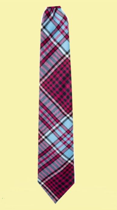 Image 2 of Royal Canadian Air Force Tartan Lightweight Wool Straight Mens Neck Tie
