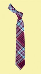 Royal Canadian Air Force Tartan Lightweight Wool Straight Mens Neck Tie