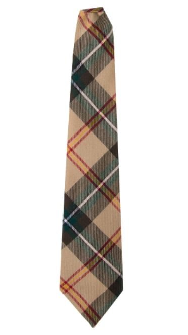Image 3 of Saskatchewan Canadian Tartan Lightweight Wool Straight Mens Neck Tie
