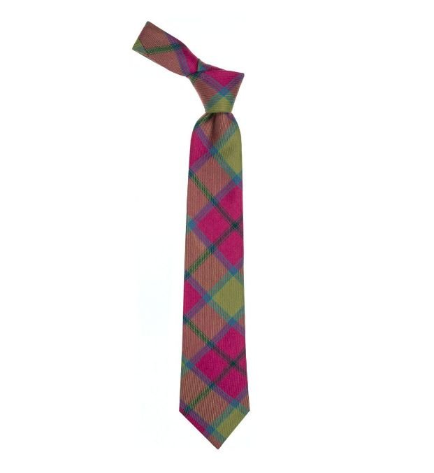 Image 1 of Connaught Irish Tartan Lightweight Wool Straight Mens Neck Tie