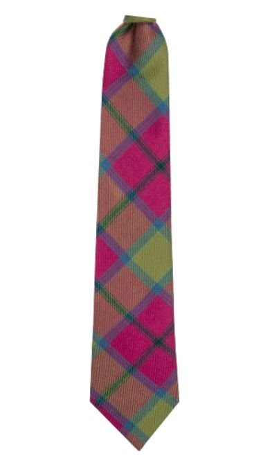 Image 3 of Connaught Irish Tartan Lightweight Wool Straight Mens Neck Tie