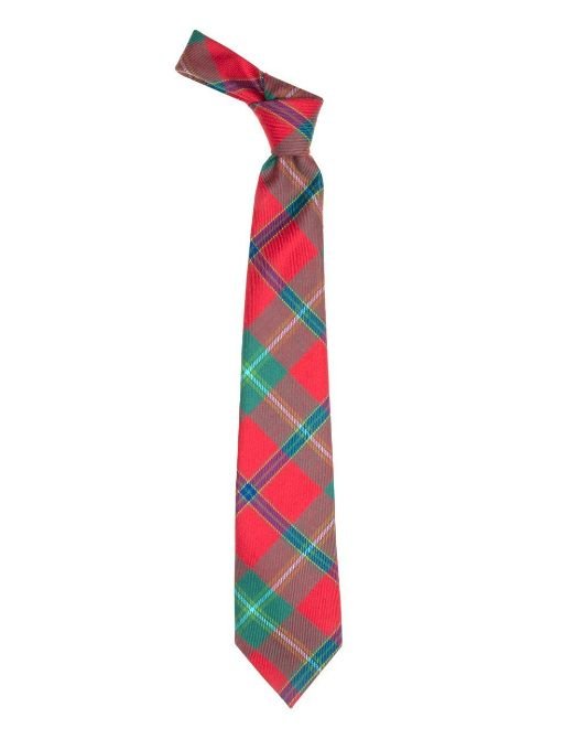 Image 1 of Connemara Irish Tartan Lightweight Wool Straight Mens Neck Tie