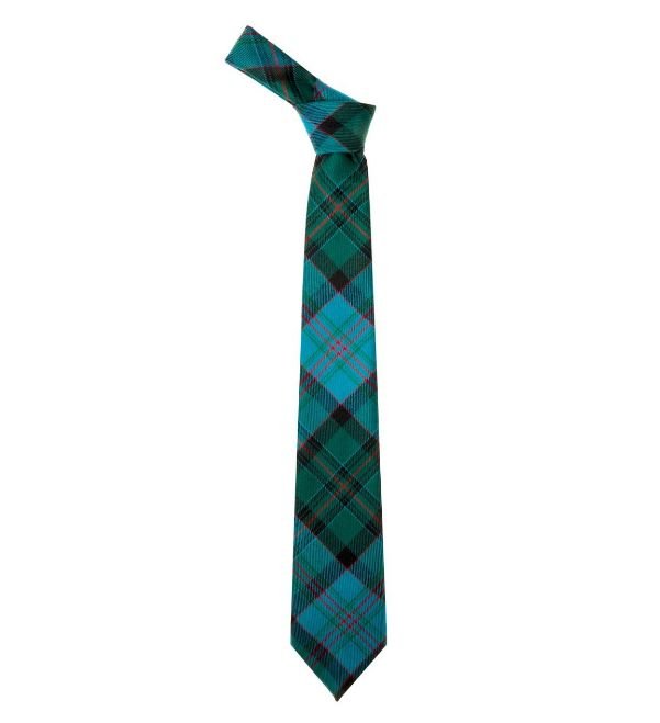 Image 1 of Munster Irish Tartan Lightweight Wool Straight Mens Neck Tie