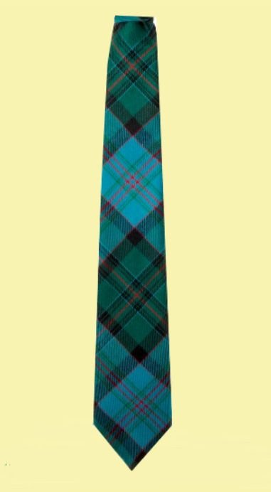 Image 2 of Munster Irish Tartan Lightweight Wool Straight Mens Neck Tie