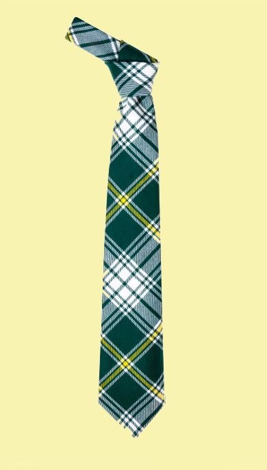 Image 0 of St Patrick Irish Tartan Lightweight Wool Straight Mens Neck Tie