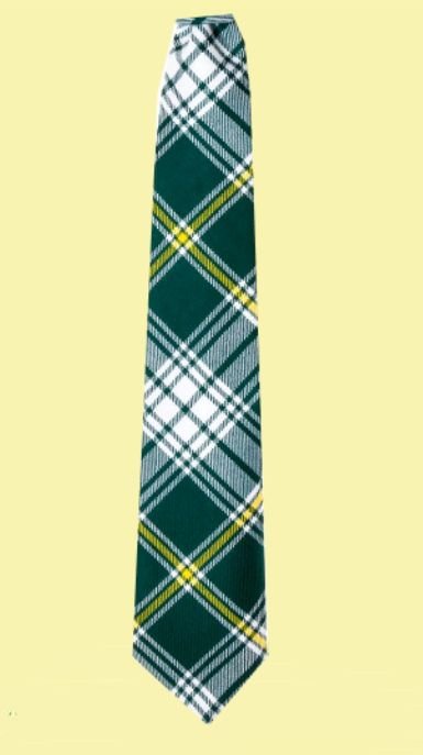 Image 2 of St Patrick Irish Tartan Lightweight Wool Straight Mens Neck Tie