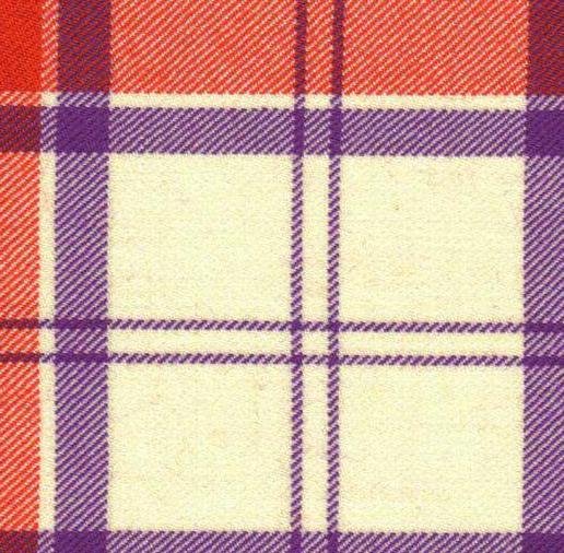 Culloden Dress Red Dalgliesh Dancing Tartan Wool Fabric 11oz Lightweight