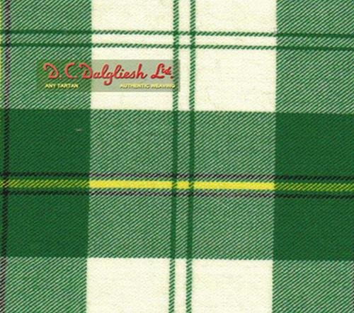 Image 1 of Cunningham Dress Green Dalgliesh Dancing Tartan Wool Fabric 11oz Lightweight