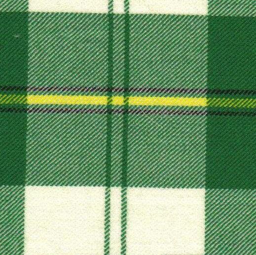 Image 4 of Cunningham Dress Green Dalgliesh Dancing Tartan Wool Fabric 11oz Lightweight