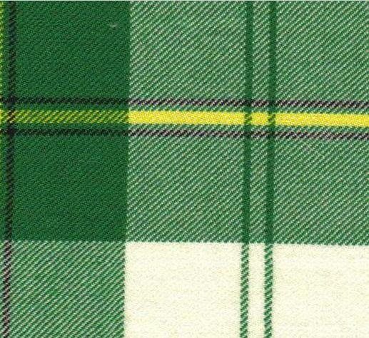 Image 5 of Cunningham Dress Green Dalgliesh Dancing Tartan Wool Fabric 11oz Lightweight
