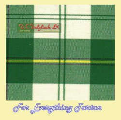 Cunningham Dress Green Dalgliesh Dancing Tartan Wool Fabric 11oz Lightweight