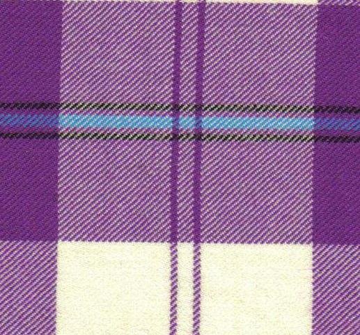 Image 3 of Cunningham Dress Purple Dalgliesh Dancing Tartan Wool Fabric 11oz Lightweight
