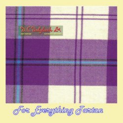 Cunningham Dress Purple Dalgliesh Dancing Tartan Wool Fabric 11oz Lightweight
