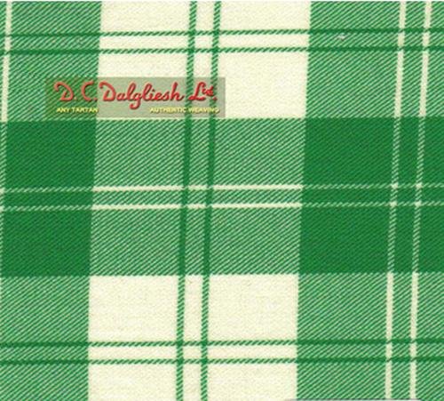 Image 1 of Erskine Dress Green Dalgliesh Dancing Tartan Wool Fabric 11oz Lightweight