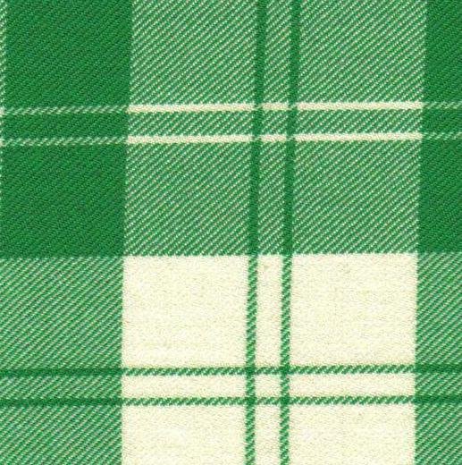 Image 4 of Erskine Dress Green Dalgliesh Dancing Tartan Wool Fabric 11oz Lightweight