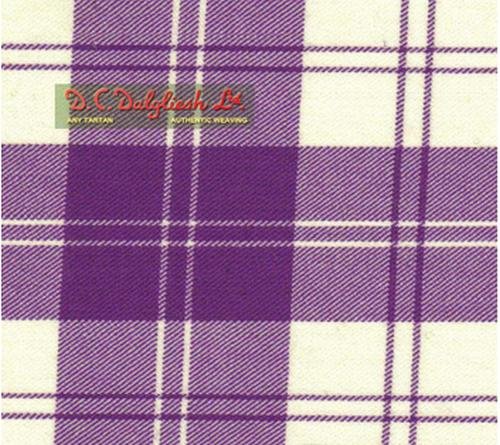 Image 1 of Erskine Dress Purple Dalgliesh Dancing Tartan Wool Fabric 11oz Lightweight