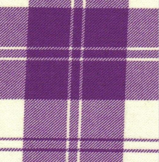 Image 2 of Erskine Dress Purple Dalgliesh Dancing Tartan Wool Fabric 11oz Lightweight