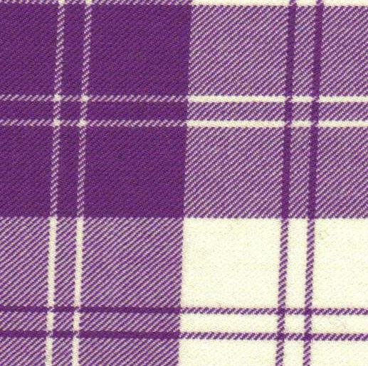 Image 5 of Erskine Dress Purple Dalgliesh Dancing Tartan Wool Fabric 11oz Lightweight