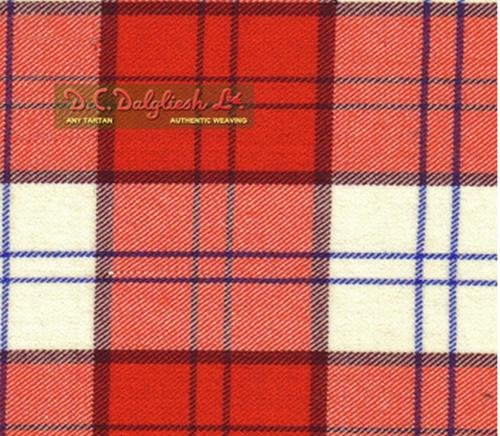 Image 1 of Lennox Dress Red Dalgliesh Dancing Tartan Wool Fabric 11oz Lightweight