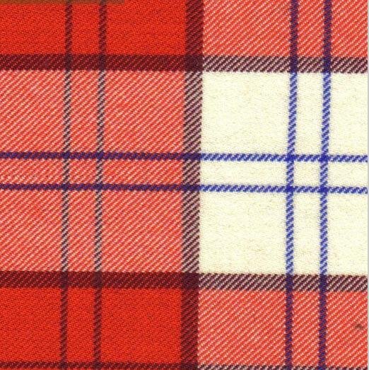 Image 3 of Lennox Dress Red Dalgliesh Dancing Tartan Wool Fabric 11oz Lightweight